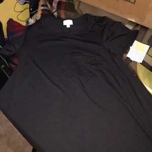 LuLaRoe Solid Black Carly XXS